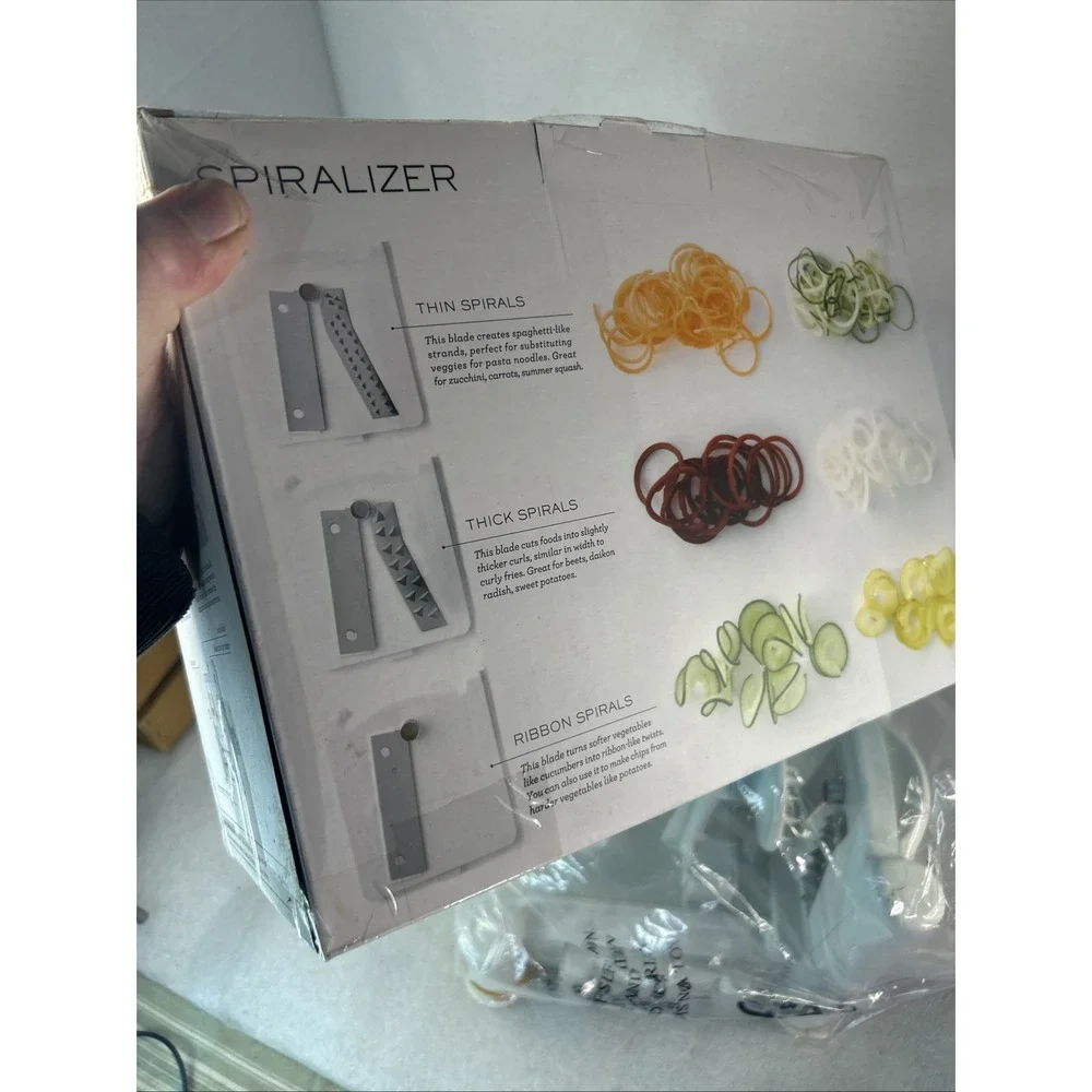 Martha‎ Stewart Home Table Top Veggie Food Kitchen Spiralizer